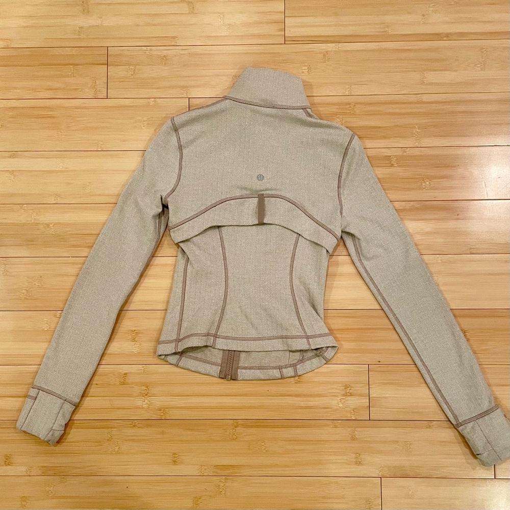 Authentic Lululemon Define Crop Jacket Nutmeg/Lig… - image 5